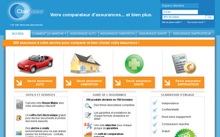 clairassur.fr website preview