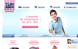 tati-assurances.fr website preview