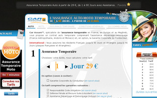 assurancetemporaire.eu website preview