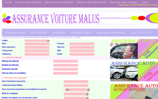 assurance-voiture-malus.fr website preview