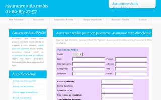 assurance-auto-malus.net website preview