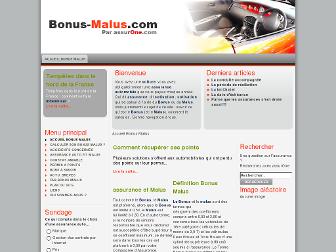 bonus-malus.com website preview