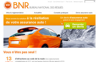 bnrassurances.fr website preview