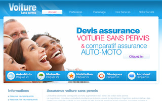 assurancevoituresanspermis.fr website preview