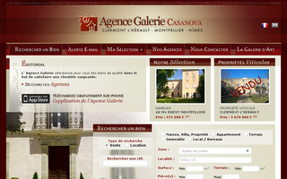 agencegalerie.fr website preview