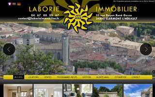 laborieimmobilier.com website preview