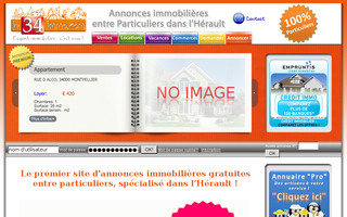 le34immo.com website preview