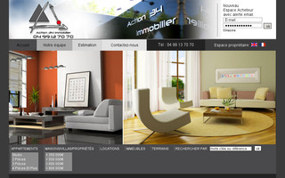 action34immo.com website preview