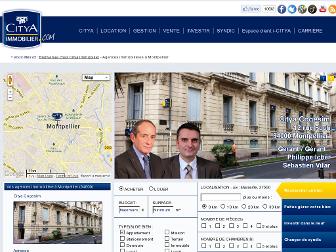 montpellier.citya.com website preview