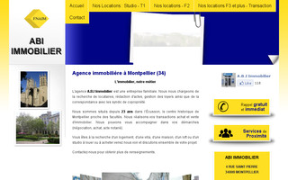 location-ecusson.fr website preview