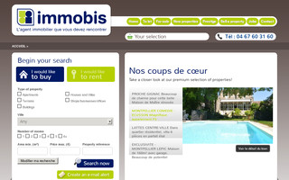 immobis.com website preview