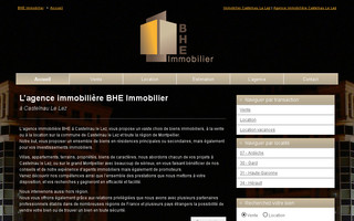 immobilier-castelnaulelez.com website preview