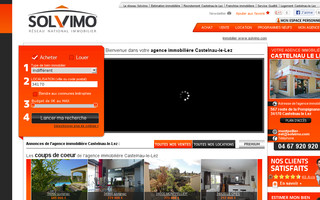 immobilier-castelnau-le-lez.solvimo.com website preview