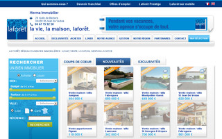 immobilierstjeandevedas.com website preview