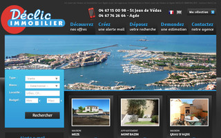 declic-immo.com website preview