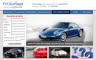 carrera-assurance.fr website preview