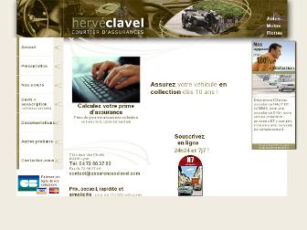 assurancesclavel.com website preview