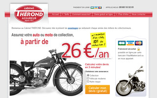 assurances-therond.fr website preview