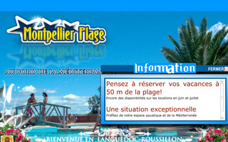 camping-montpellier-plage.com website preview