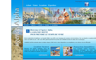 agence-alpha.com website preview