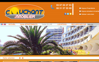 couchantimmobilier.fr website preview