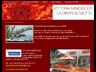 vittoria-immobilier.com website preview