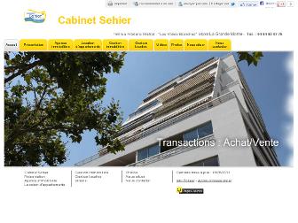 cabinet-sehier-immobilier.fr website preview