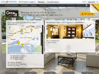 century21-rouviere-immobilier.com website preview