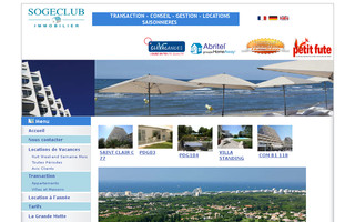 sogeclub.com website preview