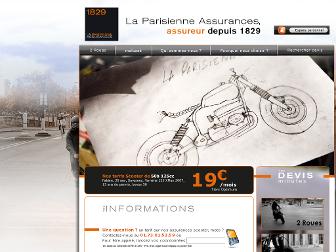 la-parisienne-moto.fr website preview