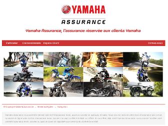yamaha-assurance.fr website preview