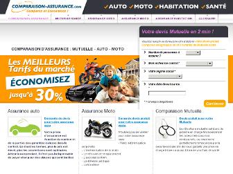 comparaison-assurance.com website preview