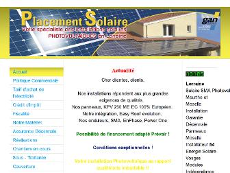 placementsolaire.eu website preview