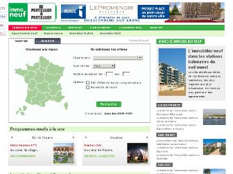 immoneuf.com website preview