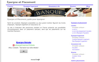 epargne-placement.org website preview