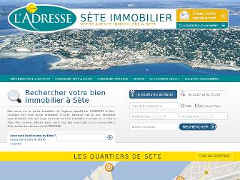 sete-immobilier.com website preview