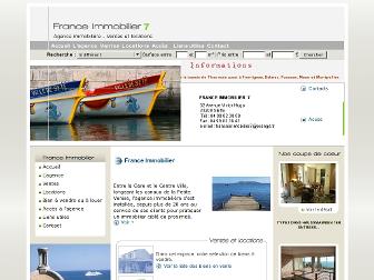 franceimmobiliersete.com website preview