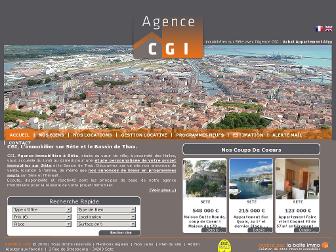 cgi-immobilier-sete.com website preview