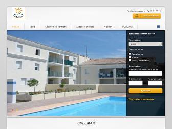 solemar-immobilier.com website preview