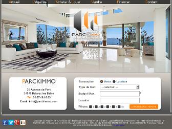 parckimmo.com website preview