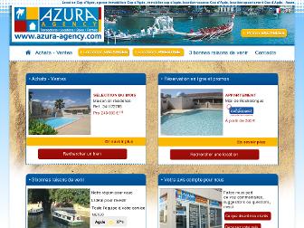 azura-agency.com website preview