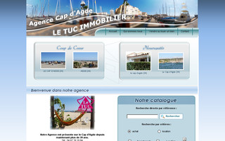 achat-immobilier-cap-agde.com website preview