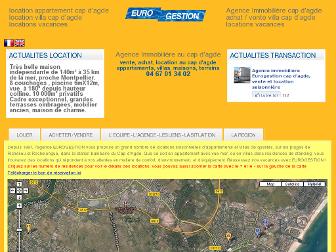eurogestion.fr website preview