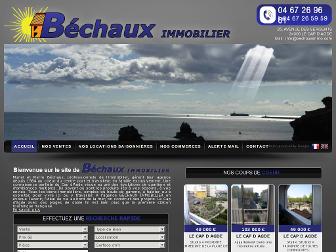 bechauximmo.com website preview