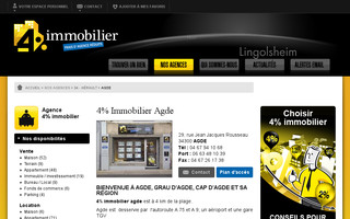 agde.4immobilier.tm.fr website preview