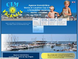 cimvacances.com website preview