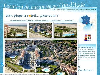 location-capdagde.com website preview