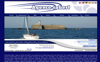 achat-immobilier-agde.com website preview