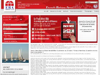 era-immobilier-agde.fr website preview