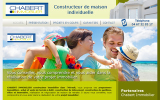 chabert-immobilier.com website preview